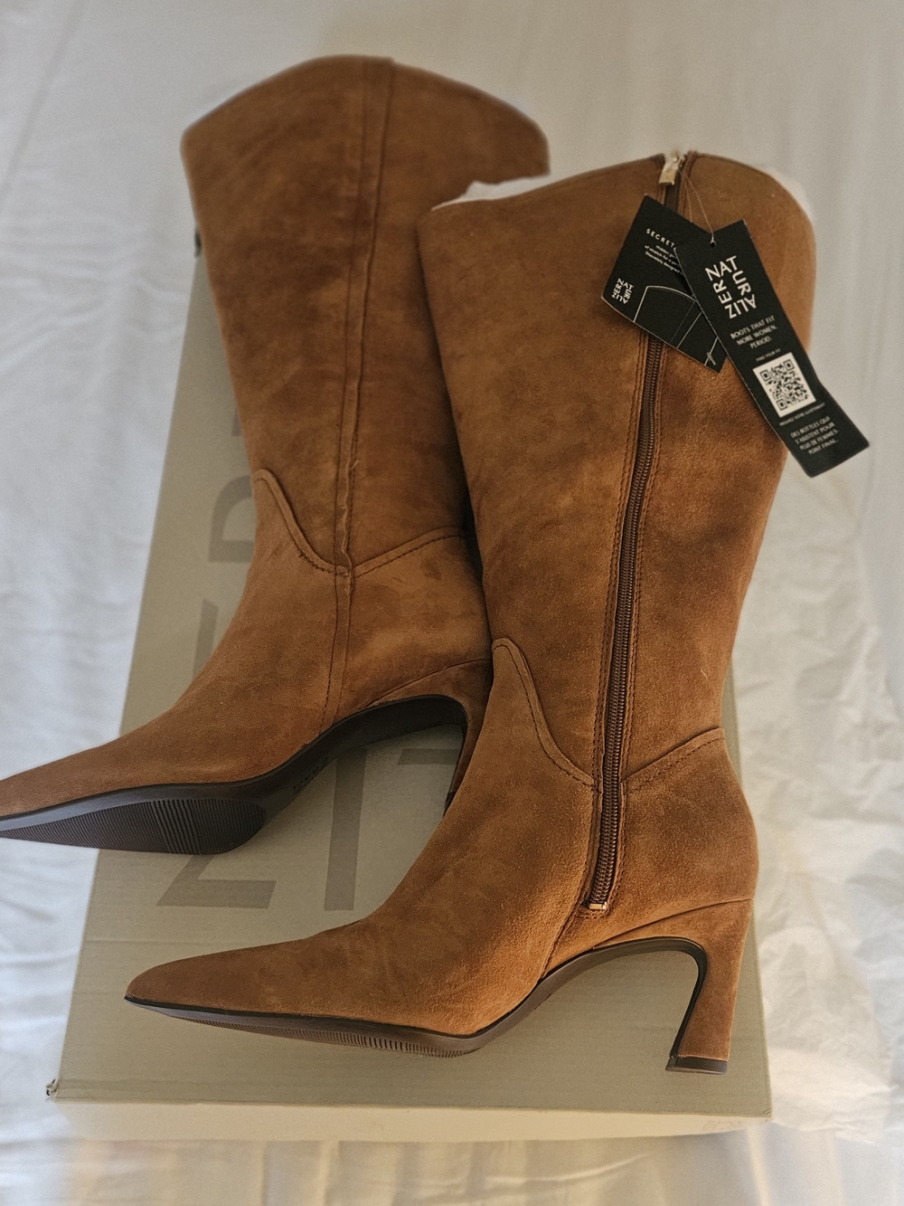 NWT Emily Extra Wide Calf Knee High Boot